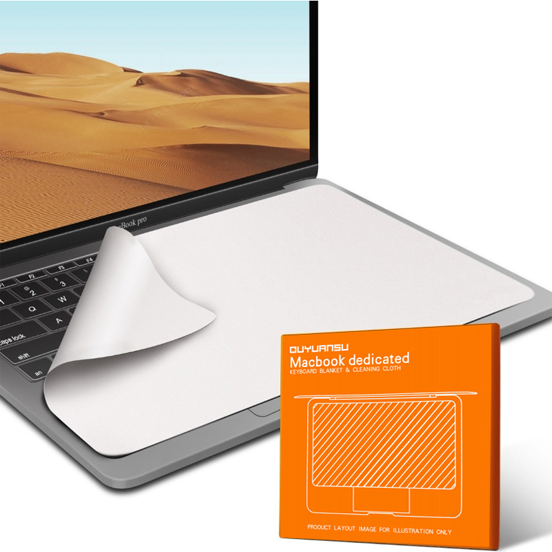 Mac Laptop Accessories - Screen Keyboard Protection Microfiber Liner Cleaning