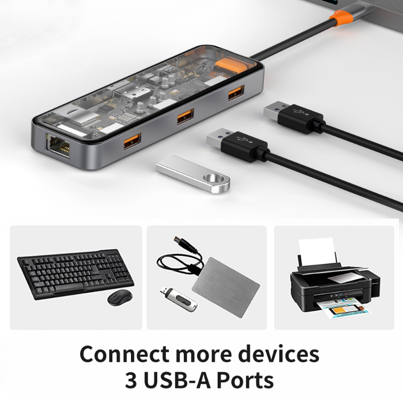 USB Type-C Hub with HDMI - Ess - Laptop Accessories Essential ulasan dan harga