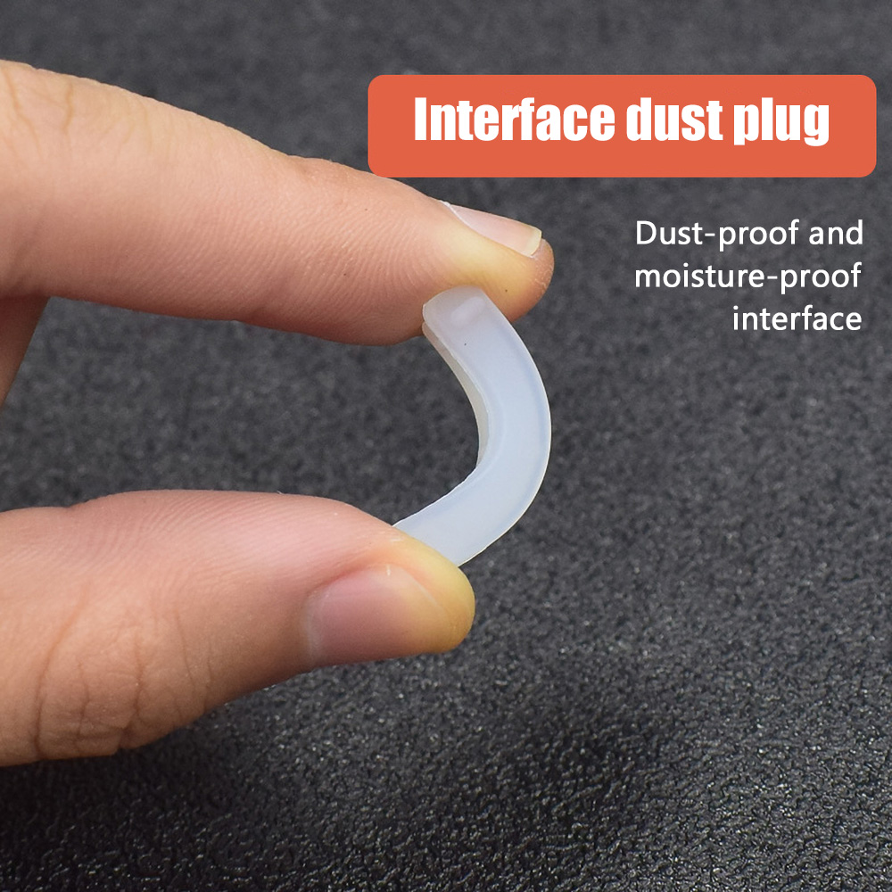 9Pcs Transparent Silicone Dust - Laptop Accessories Cover ulasan dan harga