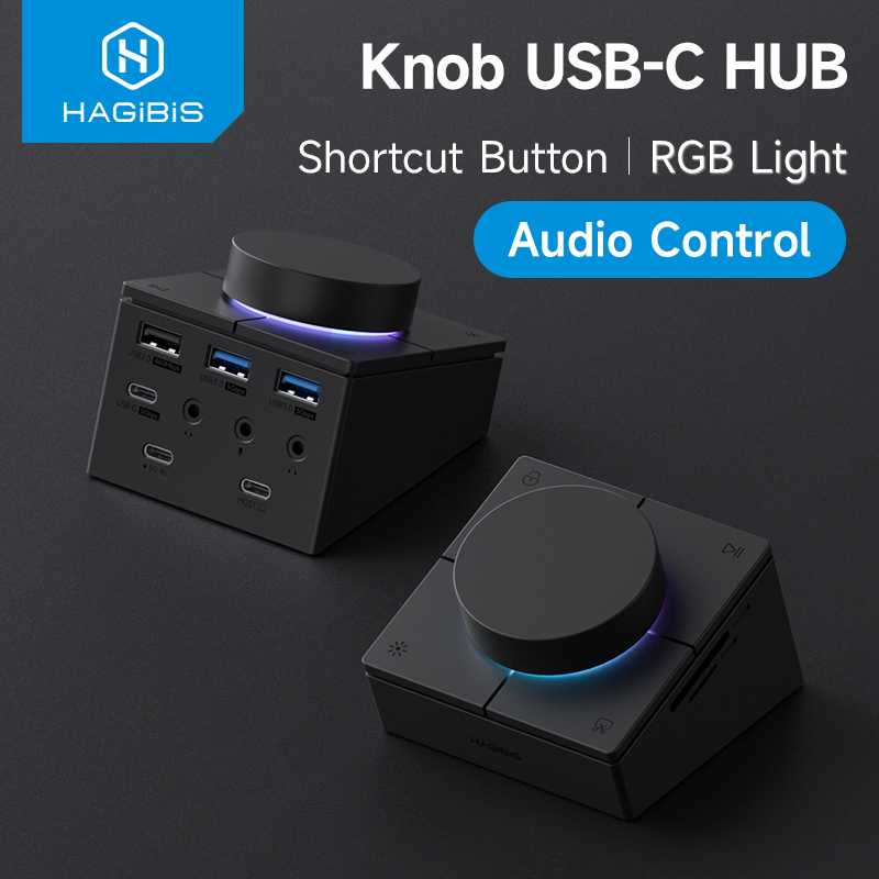 Hagibis Knob USB C Hub With Sh - Mac Laptop Accessories ulasan dan harga