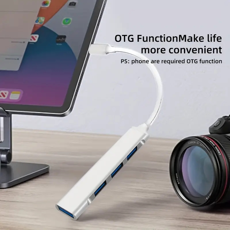4-Port Multi-Splitter Type C H - Mac Laptop Accessories ulasan dan harga