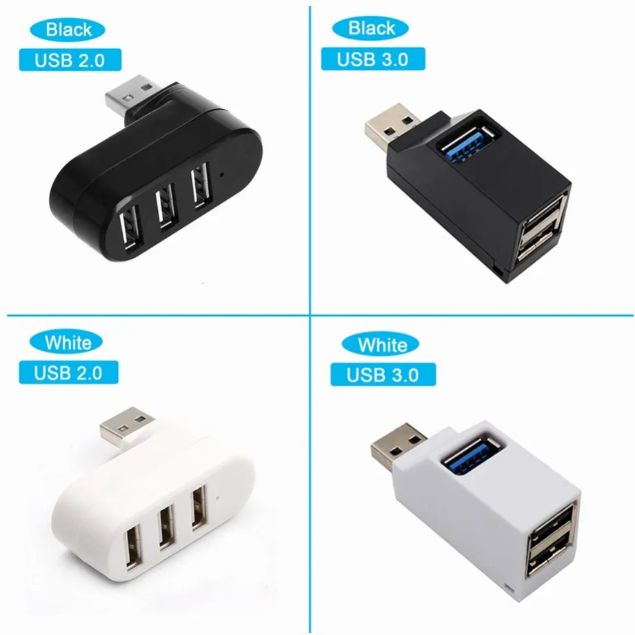 Grwibeou Mini 3 Ports USB 3.0  - Mac Laptop Accessories ulasan dan harga