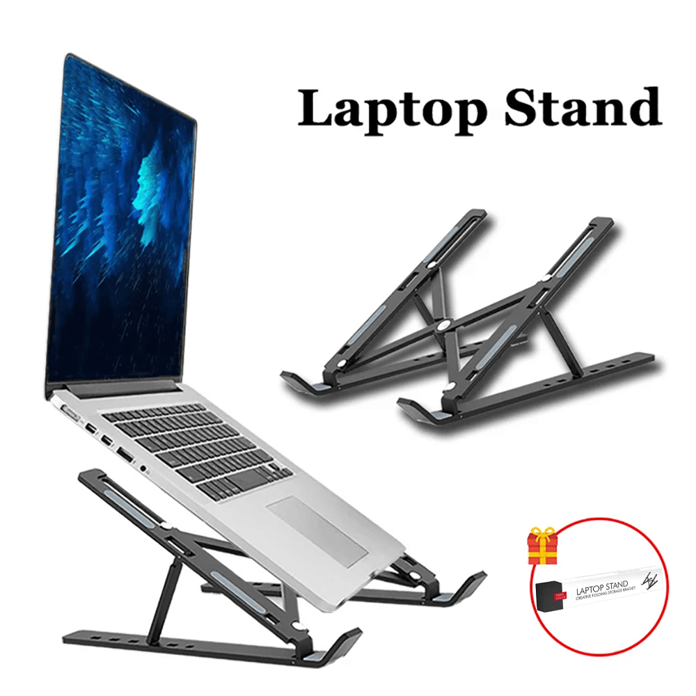 Laptop Stand Portable Foldable - Mac Laptop Accessories ulasan dan harga