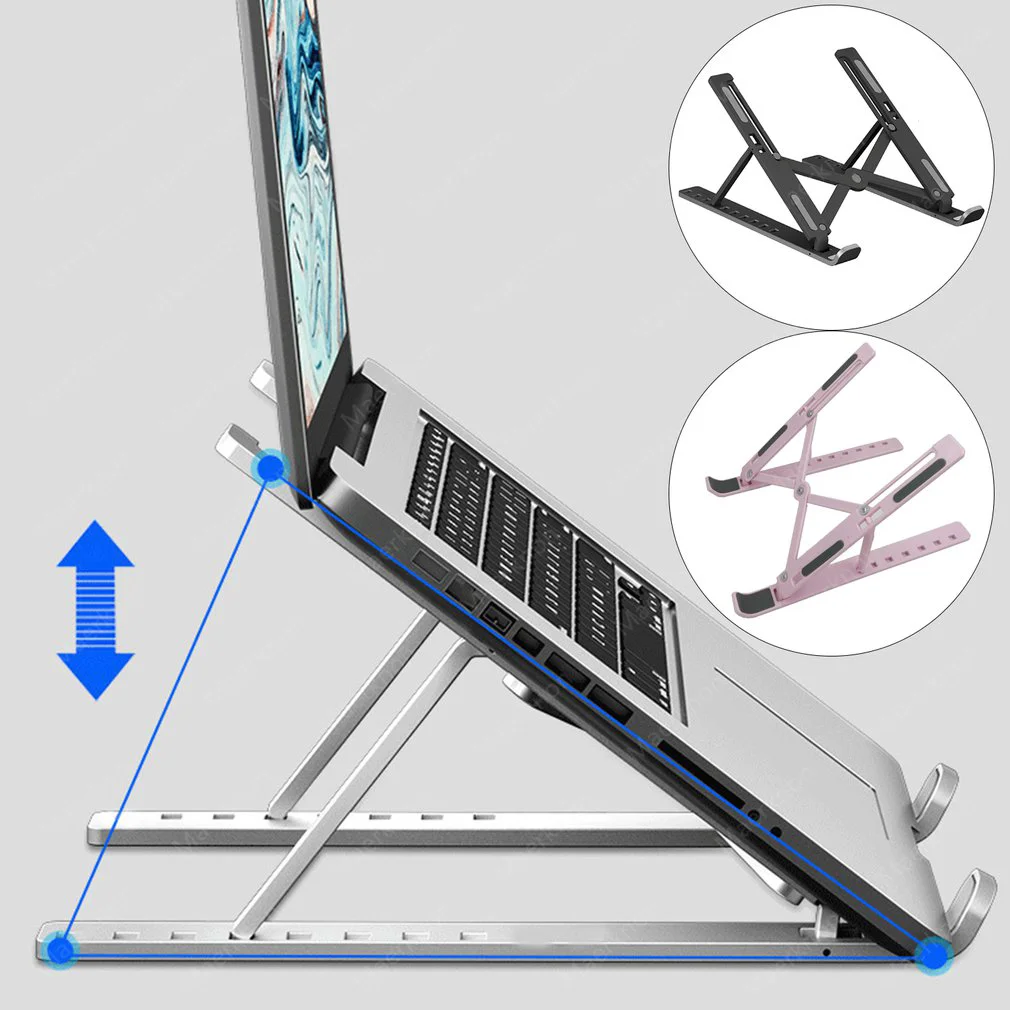 Laptop Stand Portable Foldable - Mac Laptop Accessories ulasan dan harga