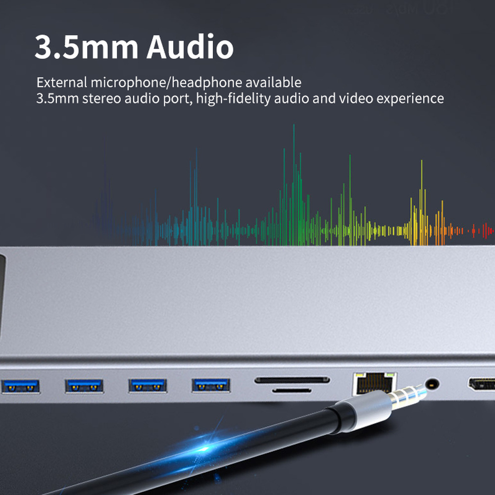 USB C HUB Laptop Docking Stati - Mac Laptop Accessories ulasan dan harga