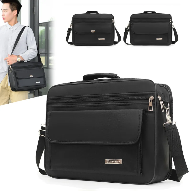 Large Capacity Briefcase Trave - Laptop Accessories Essential ulasan dan harga