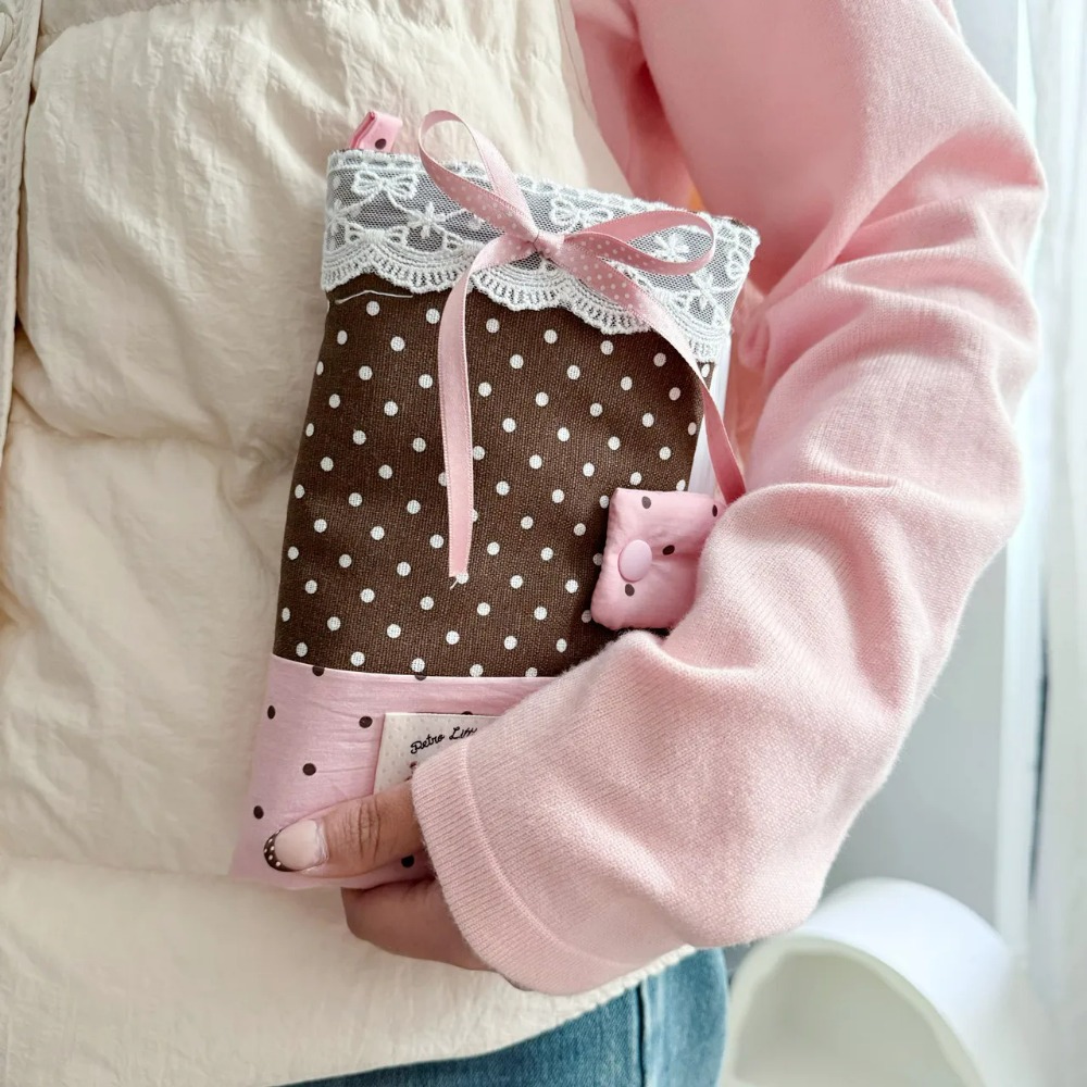 Girly Hand Account Book Cute F - Laptop Accessories Cover ulasan dan harga