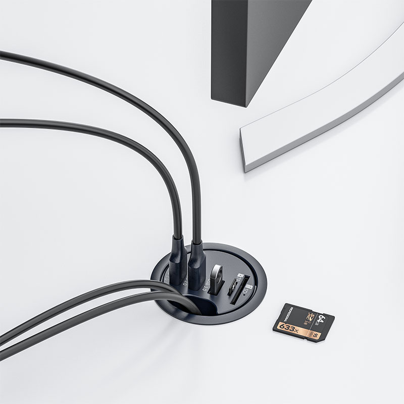 USB HUB 3.0 Mount In Desktop D - Mac Laptop Accessories ulasan dan harga
