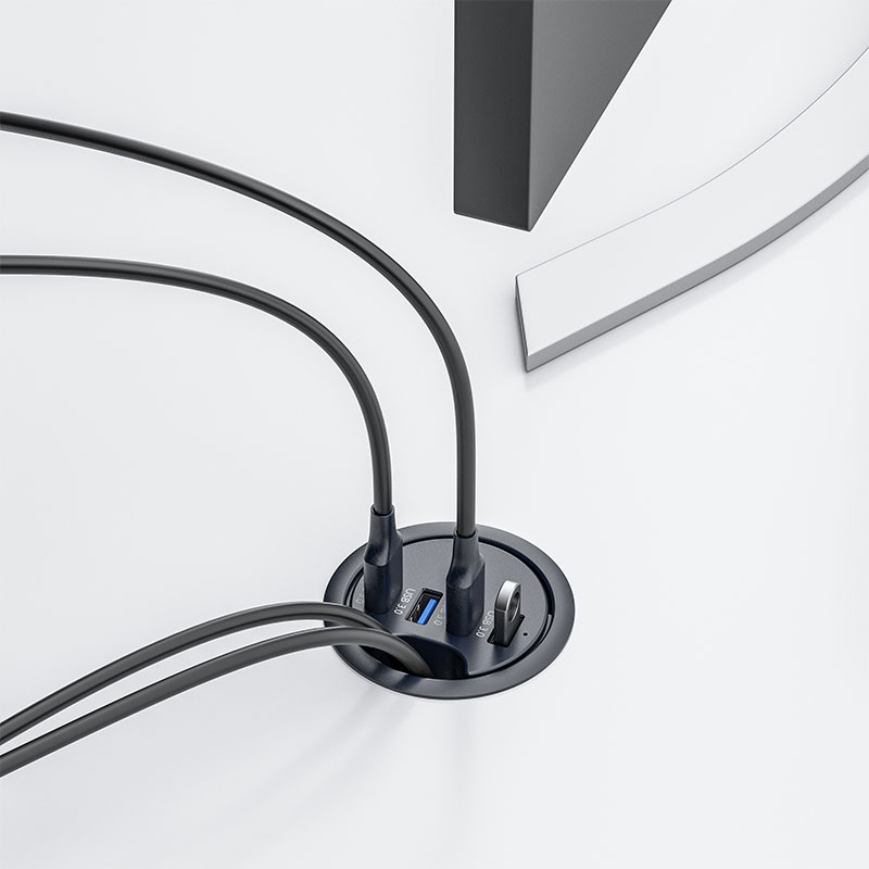 USB HUB 3.0 Mount In Desktop D - Mac Laptop Accessories ulasan dan harga