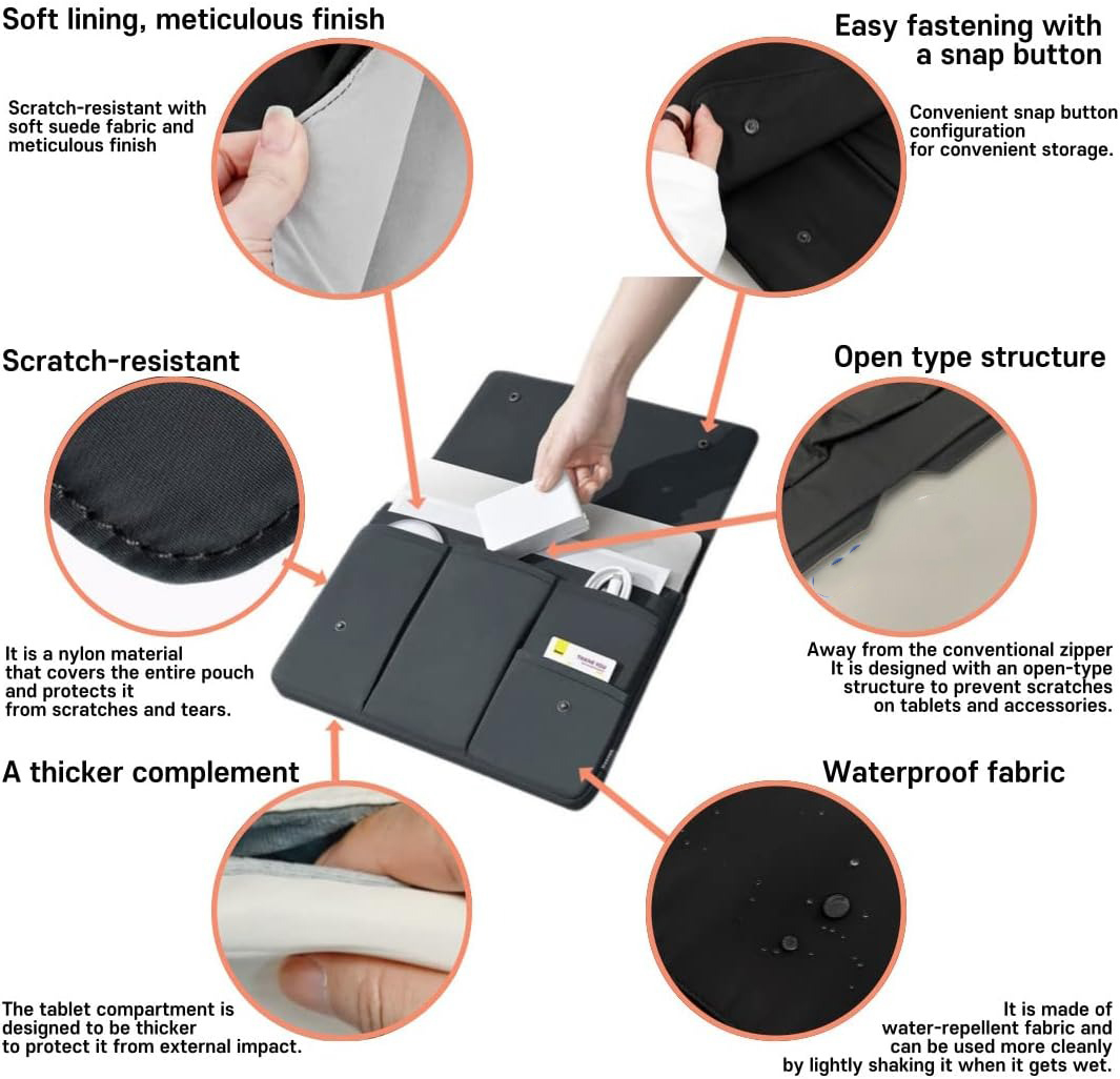 Laptop Sleeve Bag Carrying Cas - Laptop Accessories Travel Case ulasan dan harga