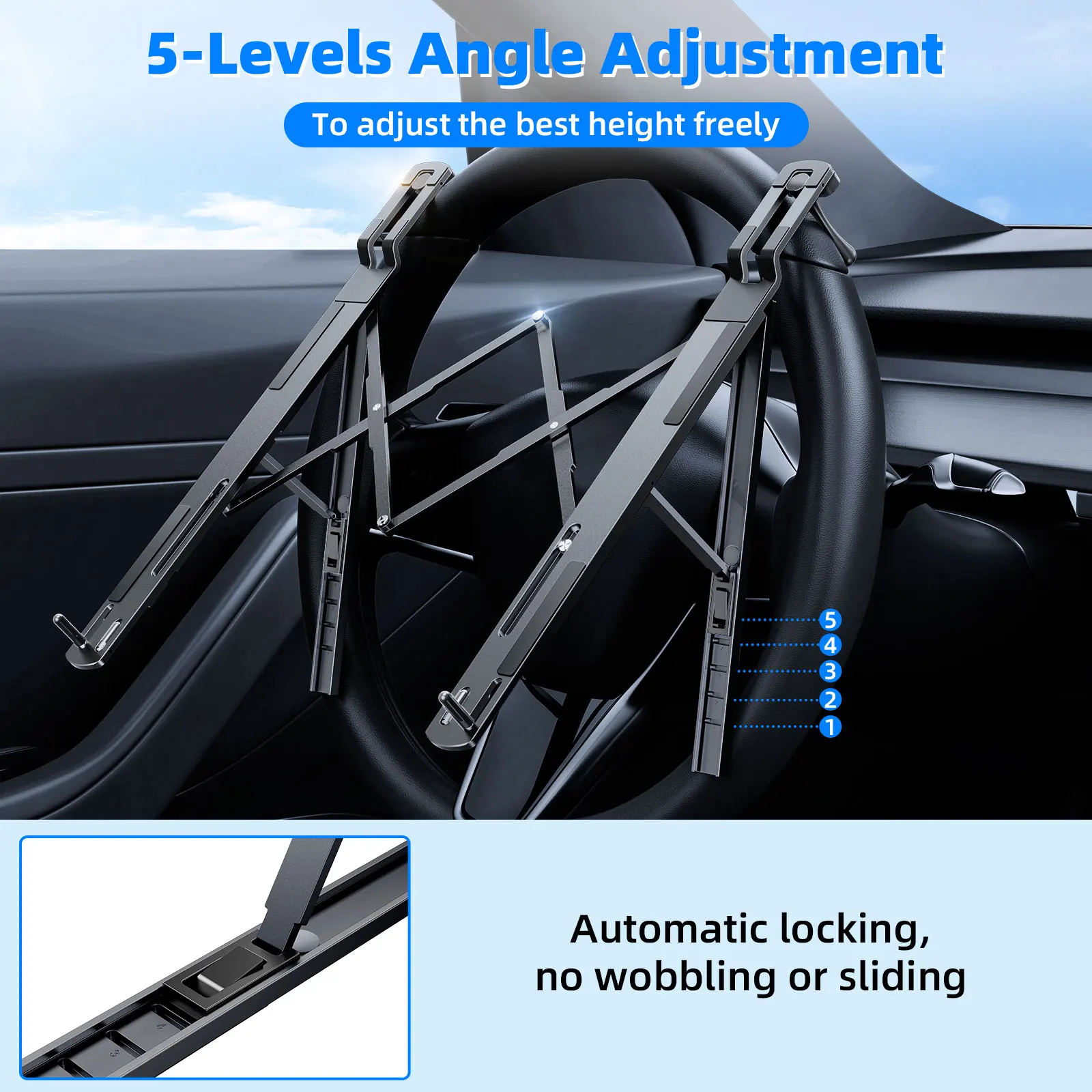 Oatsbasf Portable Car Steering - Laptop Accessories Essential ulasan dan harga