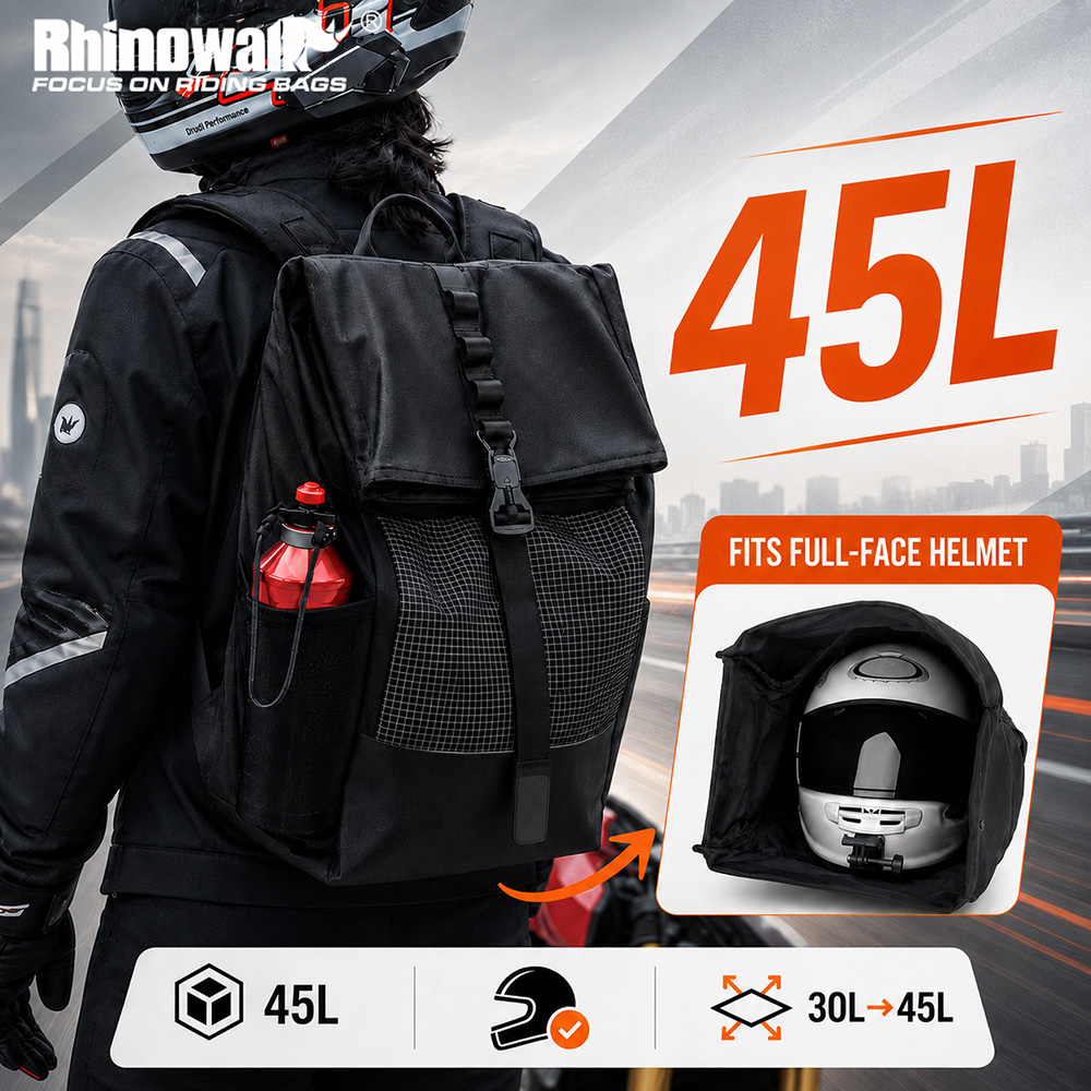 Rhinowalk Motorcycle Helmet Ba - Laptop Accessories Bag ulasan dan harga